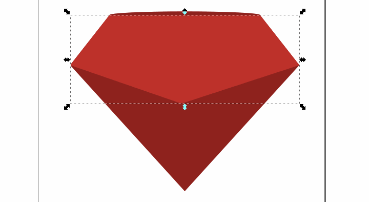 How to draw a ruby in Inkscape